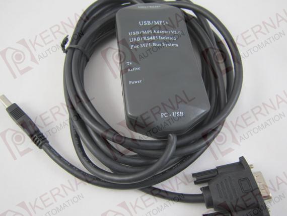 USB/MPI+ V2.0:USB isolated adapter for Siemens S7-300/400 PLC 